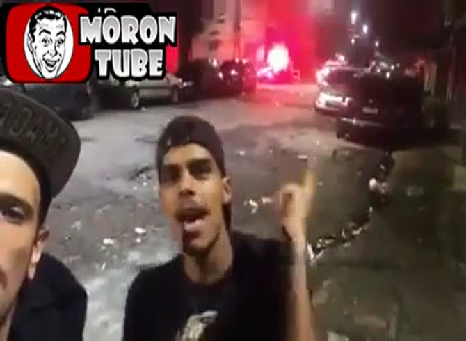 Video :Brazil - criminals who disobey the police are taken aback